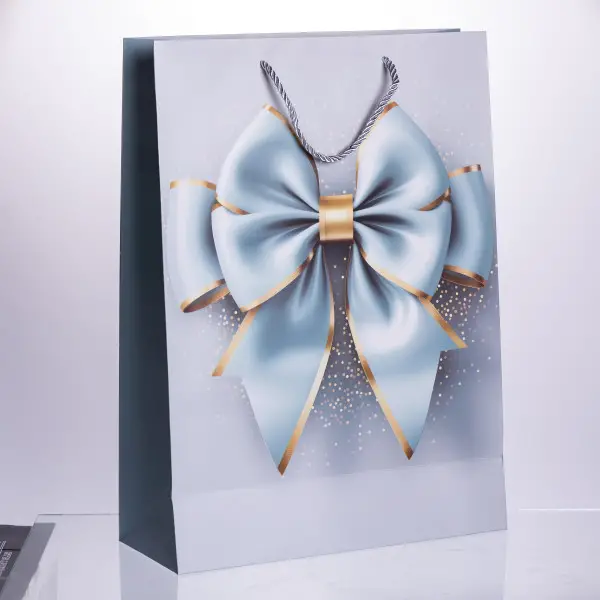 Yiwu Набір подарункових пакетів з паперу 12 шт Бант 30×12×42 см HP-10359-14 Коломия - фото 5