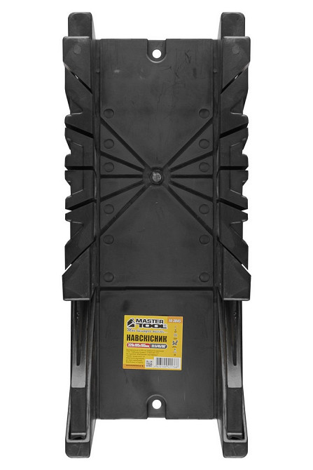 Стусло столярне пластикове MASTERTOOL 320х105х105 мм 22,5/45/90° 14-3845 Коломыя - изображение 4