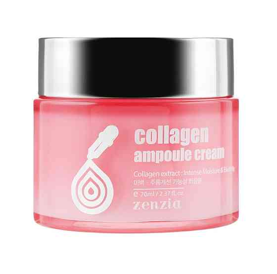 Крем для лица Коллаген COLLAGEN Ampoule Cream Zenzia 70 мл Киев