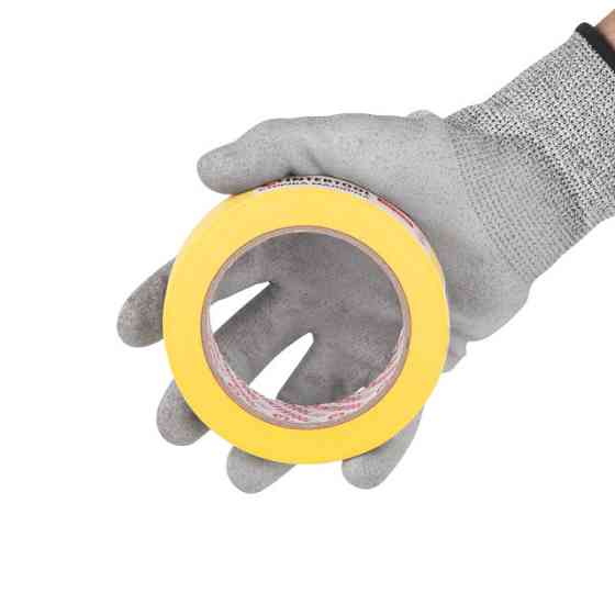 Лента малярная 25мм, 40м, желтая INTERTOOL DM-2540 Киев