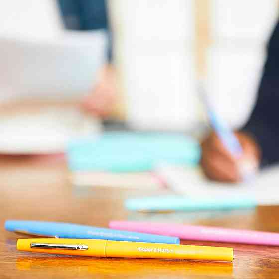 Ручка Paper Mate Flair 1.1 мм синяя набор 12 фетровая средняя Киев