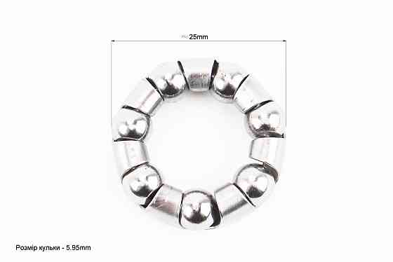 Підшипник ХВЗ п'ятерика 15/64" (Ø5,95) х 7 кульок Київ