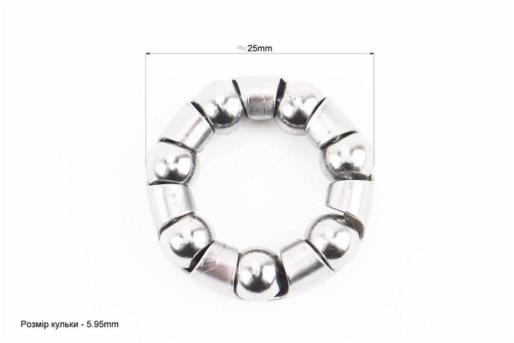 Підшипник ХВЗ п'ятерика 15/64" (Ø5,95) х 7 кульок Київ - фото 2