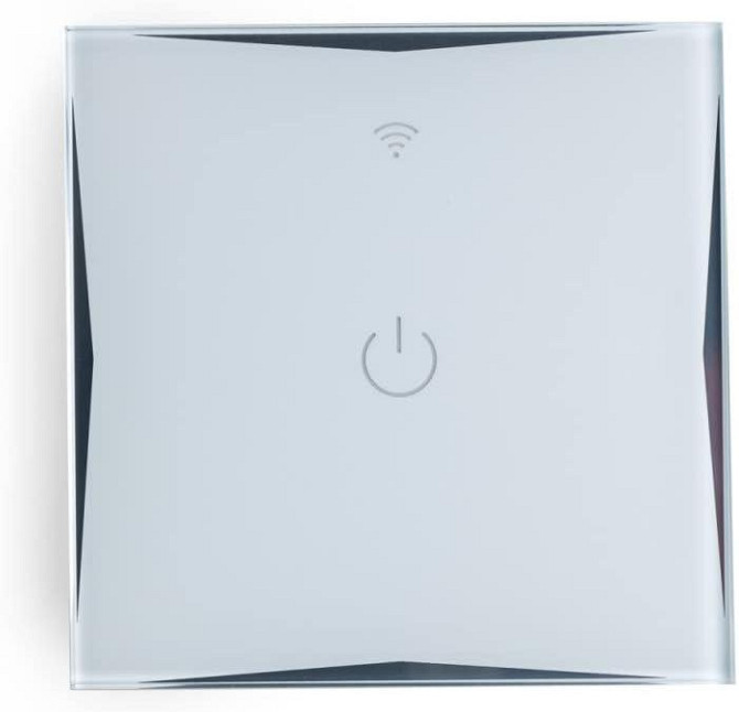 Умный сенсорный переключатель KS-601 600 Вт совместимый с Google Home/Alexa Днепр - изображение 1