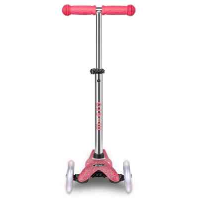 Самокат Micro Mini Deluxe Fairy Glitter LED Рожевий (MMD208) Вінниця