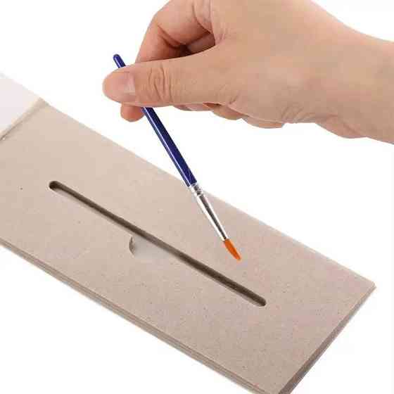 Альбом "Marine animls" для розфарбовування з акварельними фарбами розмальовка з пензликом для творчості Кам'янець-Подільський