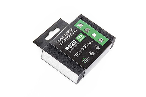 Губка шліфувальна APRO чотиристороння пряма P320 Рівне - фото 1