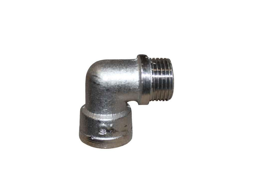 Угольник ник 1/2 ВЗ ТМ FITTINGS Solmir Киев - изображение 1