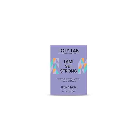 Система для ламинирования бровей и ресниц Strong Joly:Lab 3 шт х 2 мл Винница