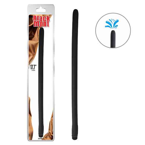 Насадка для анального душа Chisa Black Mont Ultra Douche Tube, 45 см Sex Aura Киев