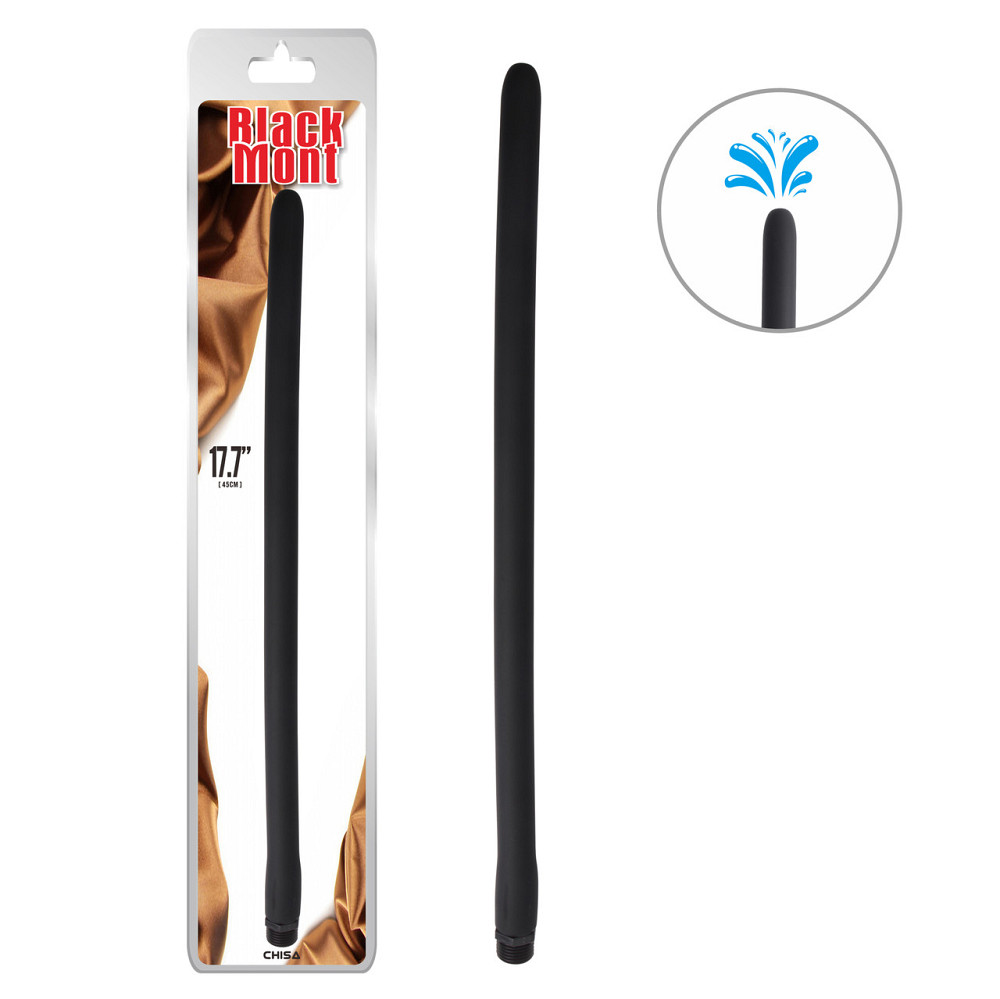 Насадка для анального душа Chisa Black Mont Ultra Douche Tube, 45 см Sex Aura Киев - изображение 1