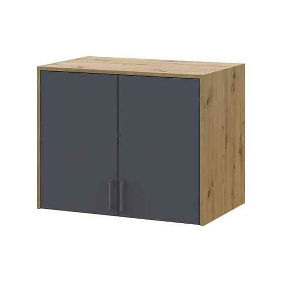 Антресоль высокая Doros Ронди Дуб Артизан/Графит 2 ДСП 82х52х65 (DRS-011905) Днепр