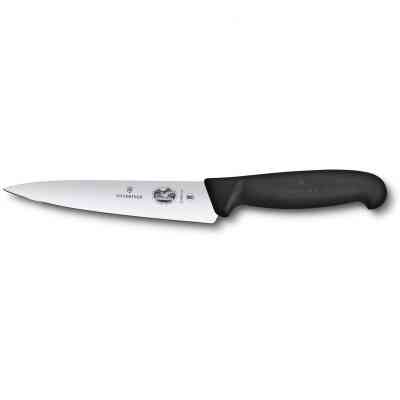 Кухонный нож Victorinox Fibrox Kitchen 15 см Black (5.2003.15) Винница