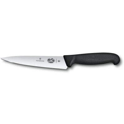 Кухонный нож Victorinox Fibrox Kitchen 15 см Black (5.2003.15) Винница - изображение 1