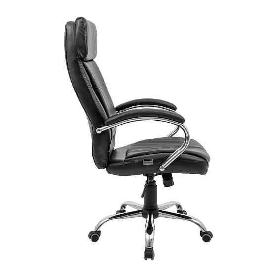 Офисное Кресло Руководителя MontrealDesign М1 Tilt Хром Черный Киев