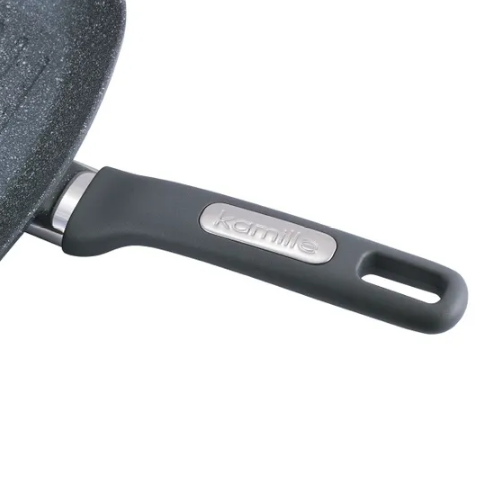 Сковорідка-гриль d28см алюміній а/п Granite 4278GR KAMILLE Житомир - фото 3