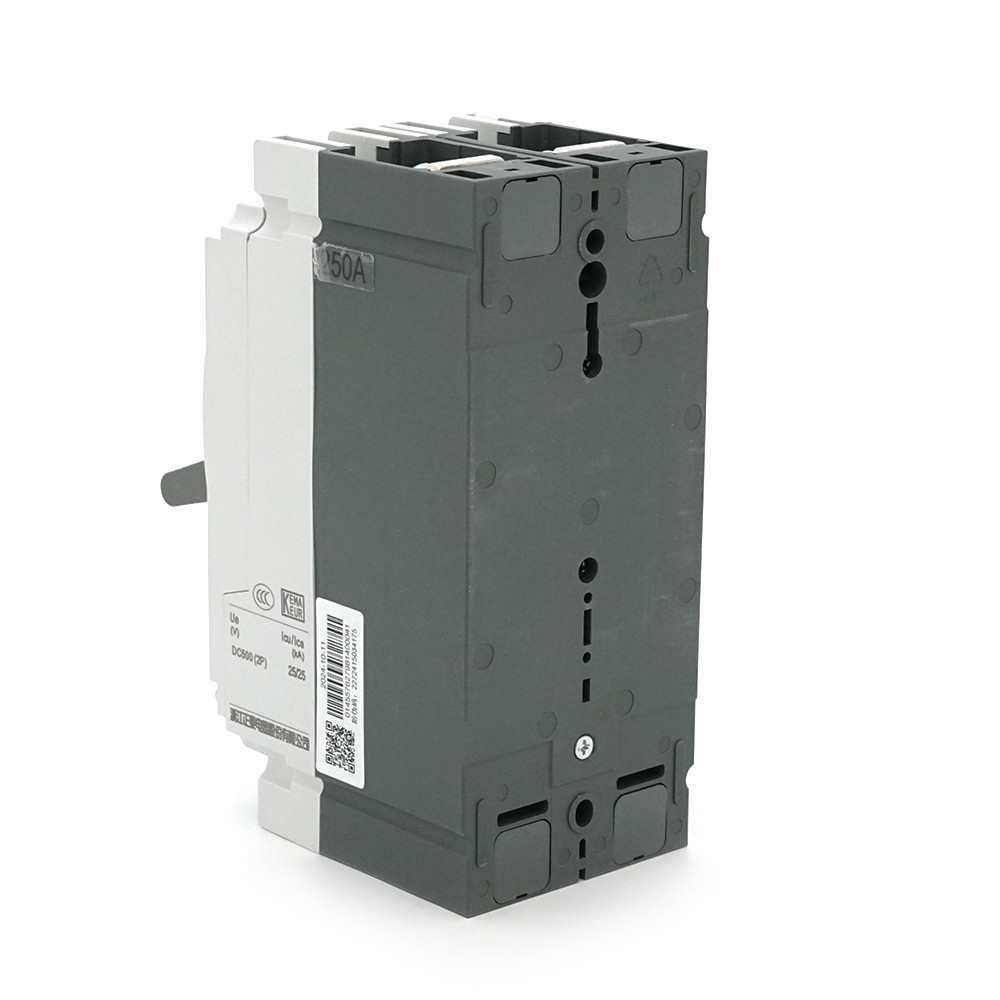 Двухполюсный автомат постоянного тока CHINT NM8NDC-250B-DC500V, 250A, 25kA, DC500V, 2P, 62x140x78,5mm Киев - изображение 2