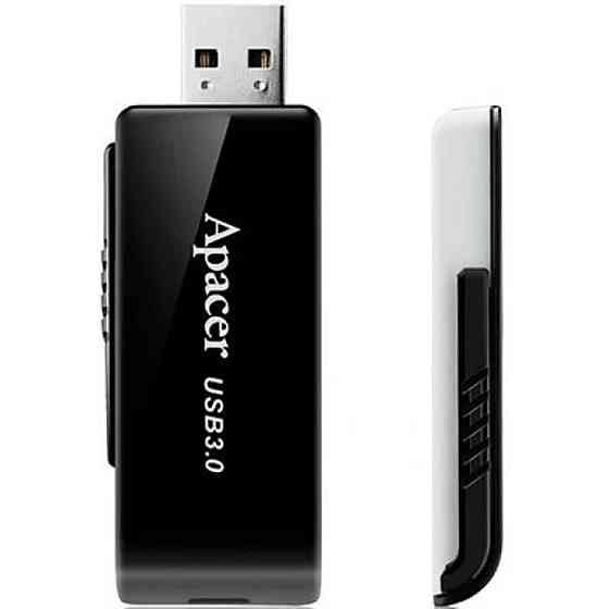 Flash Apacer USB 3.0 AH350 128Gb black Київ