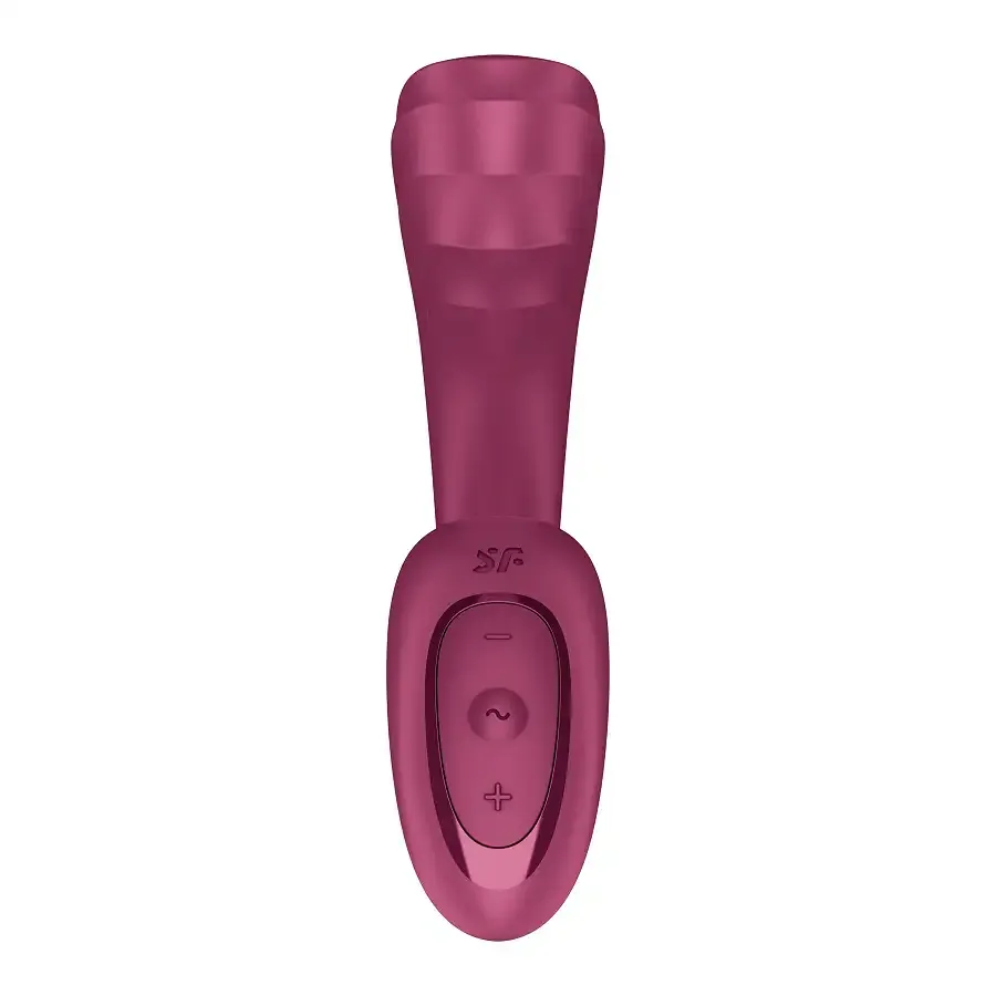 Вагінально-кліторальний вібратор Satisfyer G for Goddess 3 Wine Red, 2 мотори Львів - фото 3