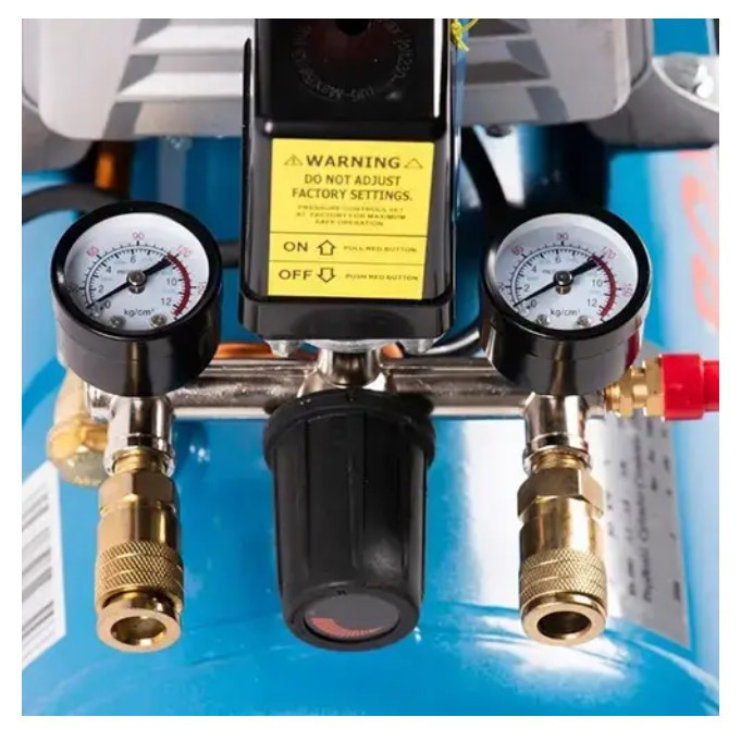 Компресор BX-3256 30 л 192 л/хв, 1800 Вт, 8 бар, оливний прямопривідний, 2 виходи Одеса - фото 7