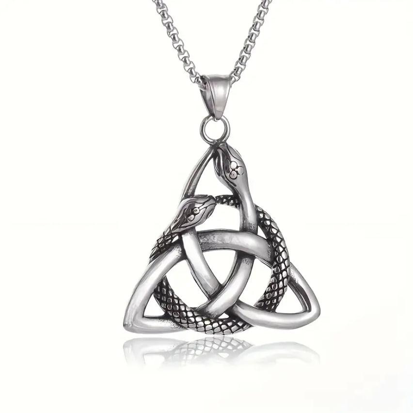 Підвіска-амулет для чоловіків у скандинавському стилі «Кельтський вузол Трикветр», Скандинавський ке Київ - фото 2