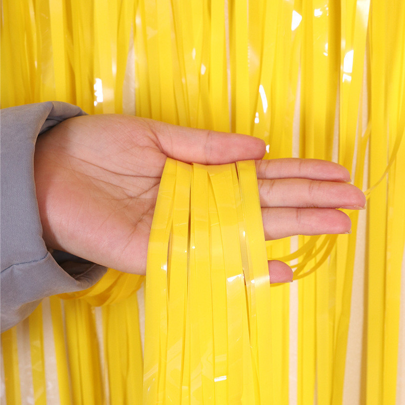 Дощик для фотозони 2 м на 1 м жовтий Київ - фото 1