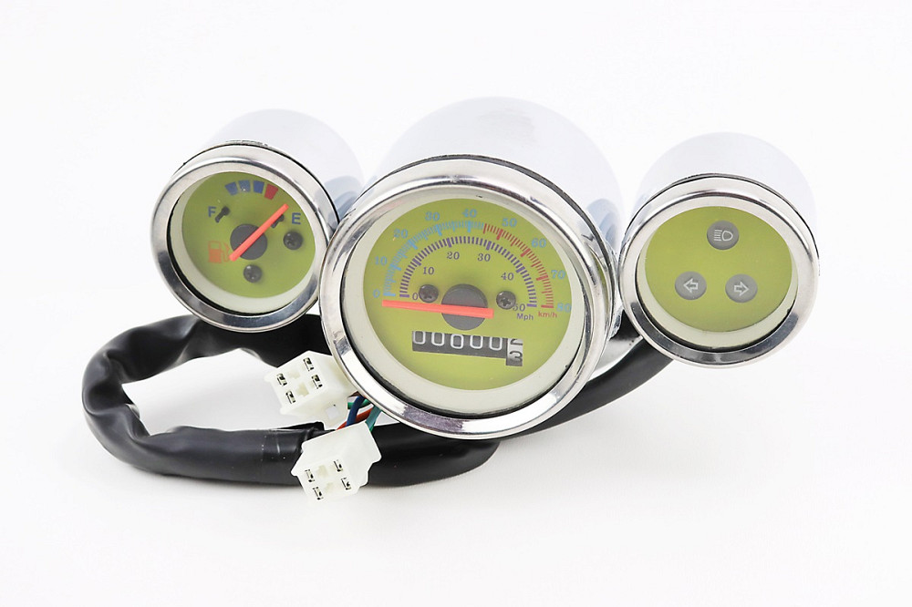 Спідометр універсальний на 80км/год "ХРОМ" (HARLEY) Киев - изображение 1