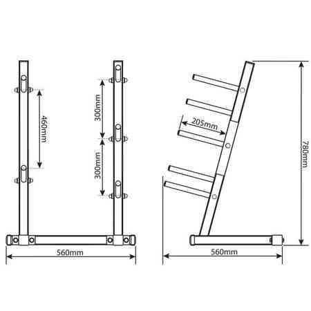 Стойка для дисков K-Sport KSH014 Киев