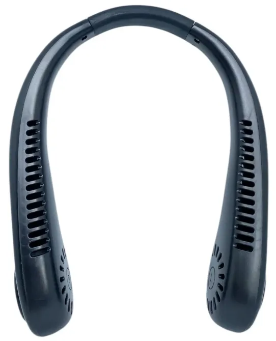 Міні вентилятор на шию аккумуляторный A206 (чорний) Чернівці - фото 1