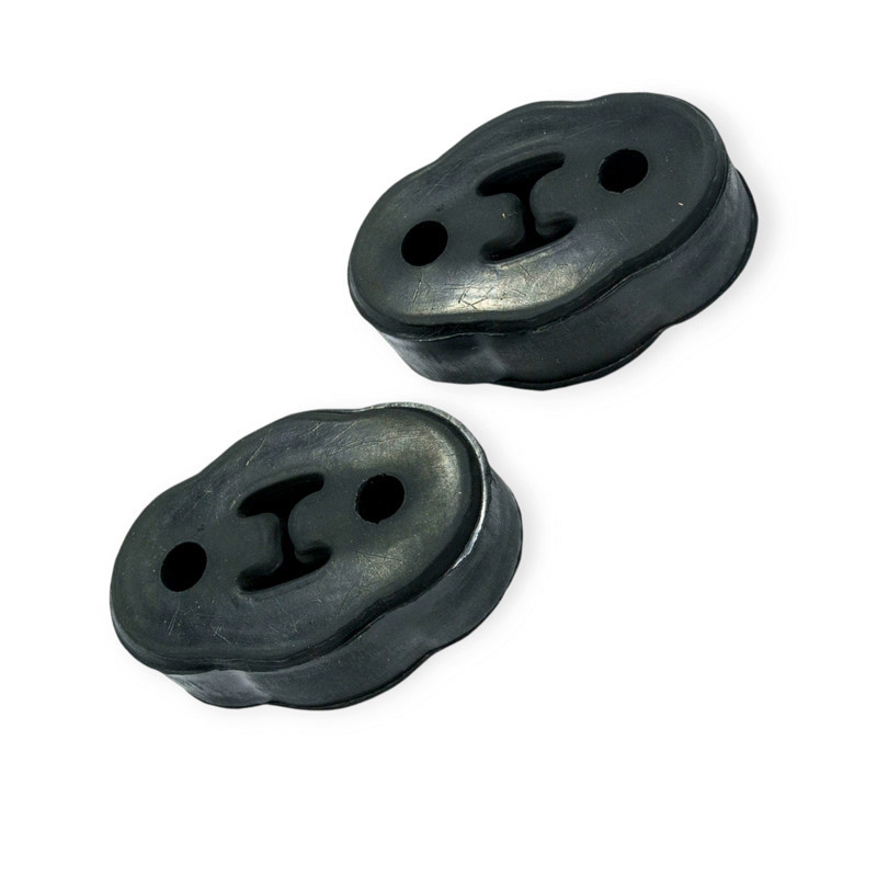 Гумки глушника Ланос ,Nubira (катал,глуш.передній 2шт) АТ AT кріплення Мукачево - фото 1