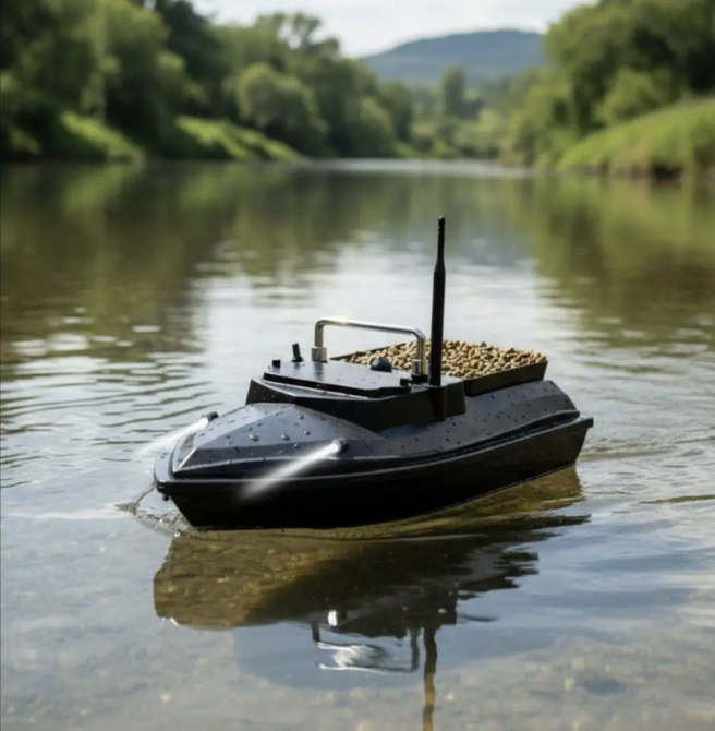 Карповий кораблик V-050 акумулятор 5200mAh для прикорму Чорний Київ - фото 8