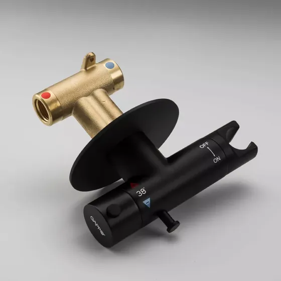 Гігієнічний душ з термостатом GAPPO G7290-6 , чорний Київ