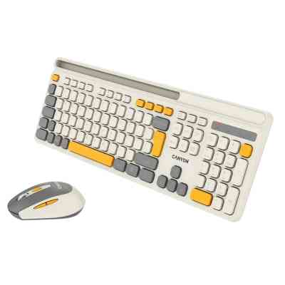Комплект Canyon HSET-W5 Wireless UA Beige (CNS-HSETW5BG) Вінниця