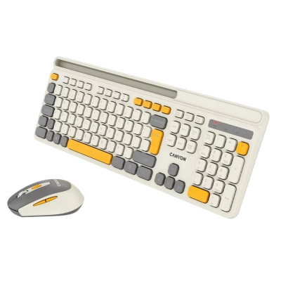 Комплект Canyon HSET-W5 Wireless UA Beige (CNS-HSETW5BG) Вінниця - фото 3