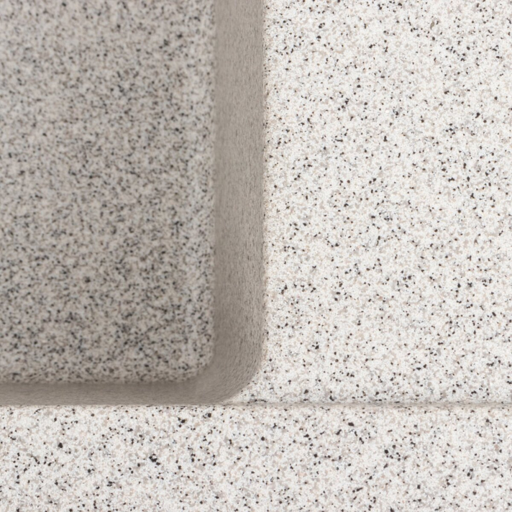 VALESO Гранітна мийка для кухні VALESO DIAMOND 8650 матова Сіра Київ - фото 5