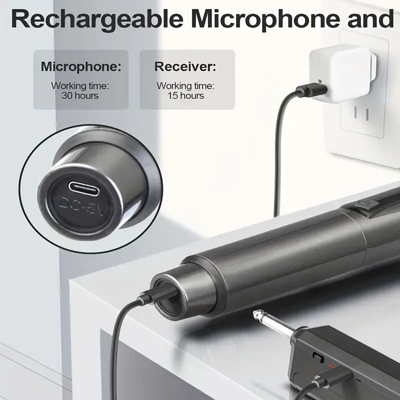 Караоке система G-Mark X220U з 2 бездротовими мікрофонами Київ - фото 2