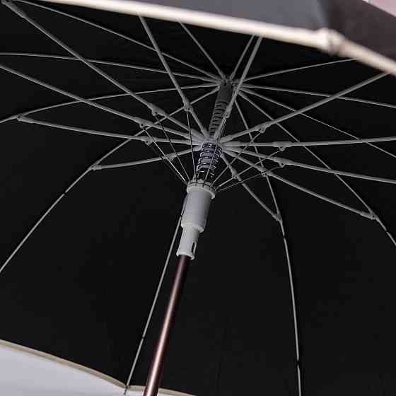 Класичний зонт-трость з чохлом, чорний, 120 см Київ