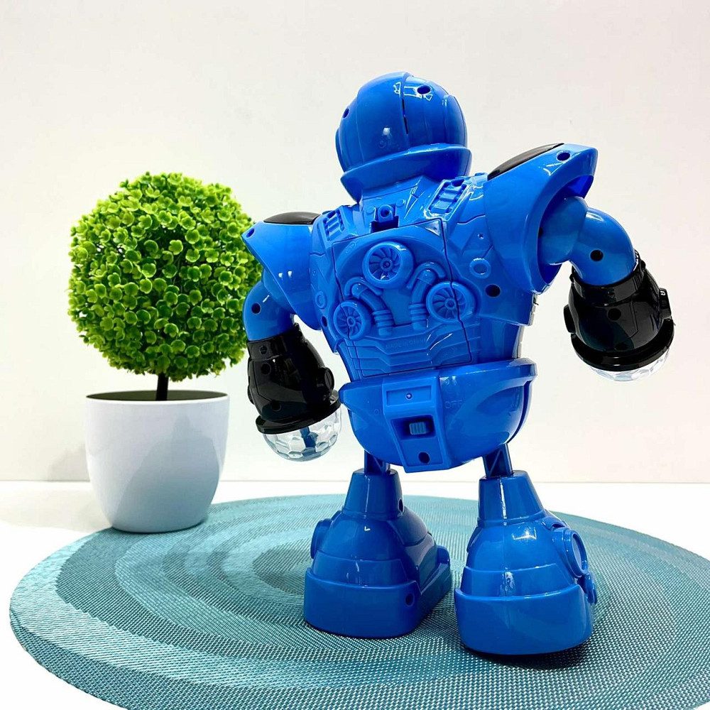 Робот Space Police танцюючий рухає руками та ногами світло звук Блакитний (58660) Чернігів - фото 10