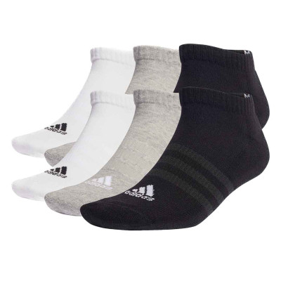 Шкарпетки Adidas C SPW LOW IC1340 6P білий, сірий, чорний M (40-42) (4066746290576) Вінниця - фото 1