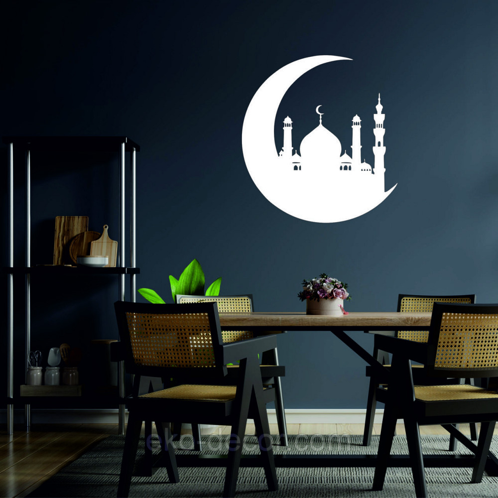 Декоративное настенное Панно «Ислам» Декор на стену 70*70 см, Белый Киев - изображение 10