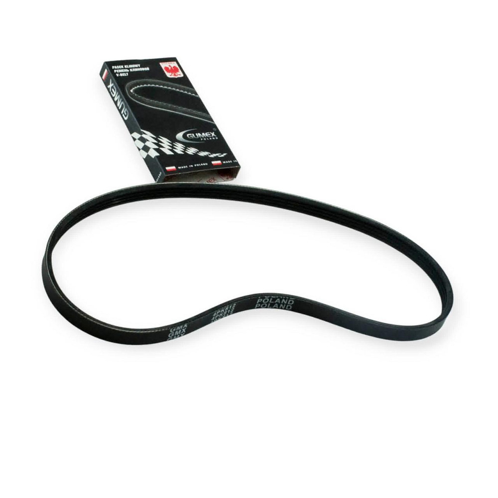 Ремень ручейковый 2123-Шевроле 4РК812 конд () генератора Мукачево - изображение 1