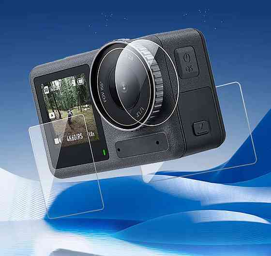 Плівка Action 5 Pro на екрани лінзу Telesin S6-FLM-09-TDJ Київ