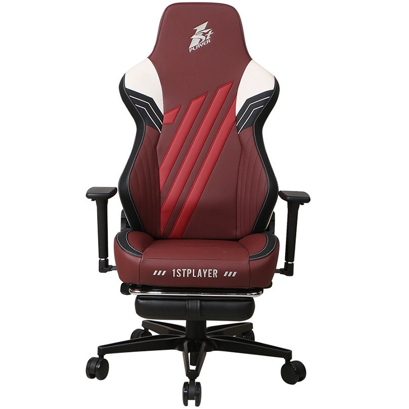 Крісло для геймерів 1stPlayer Duke Black White Red ( 10188 ) Харків - фото 8