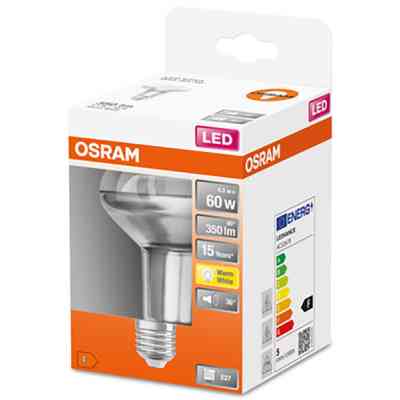 Лампочка Osram LED R80 60 4,3W/827 230V GL E27 (4058075433304) Вінниця