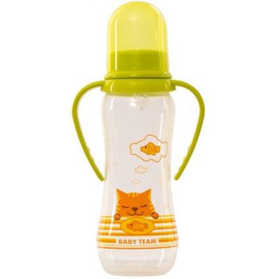 Пляшечка для годування Baby Team з силікон.соскою 250мл 0+ салат (1411_салатовый) Вінниця - фото 2