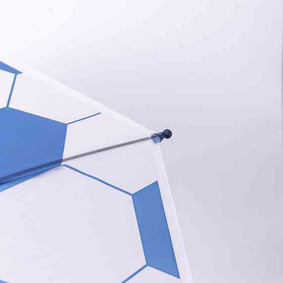 Детский полуавтоматический зонт-трость синий 82 см Киев