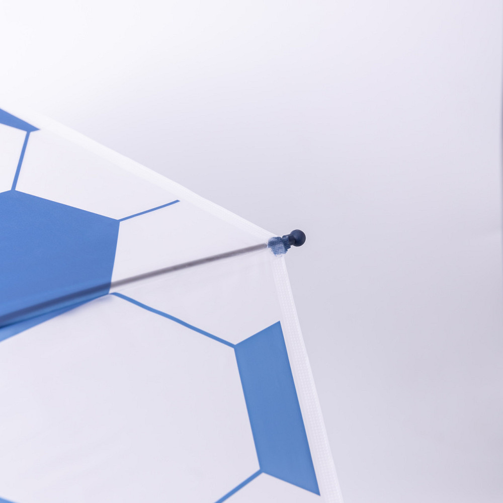 Дитячий напівавтоматичний зонт-трость синій 82 см Київ - фото 5