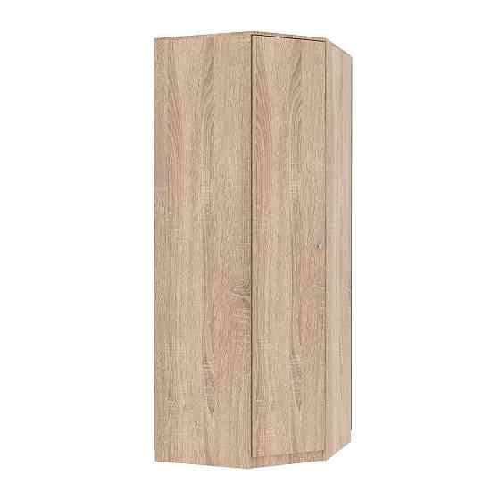 Тумба офисная F-2 угловая, Дуб Сонома, 800/800/2100 Львов