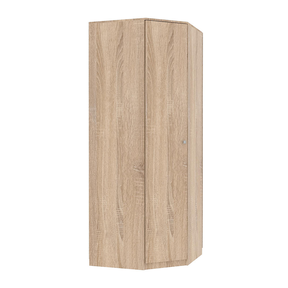 Тумба офисная F-2 угловая, Дуб Сонома, 800/800/2100 Львов - изображение 1