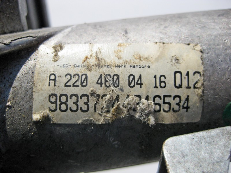 Mercedes-Benz  A2204600316 Рульова електрична колонка в зборі, обламаний тримач роз'єму S-Class W220 Одесса - изображение 3